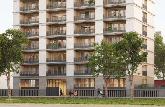 Toulouse quartier Empalot proche métro et bords de Garonne — photo 4