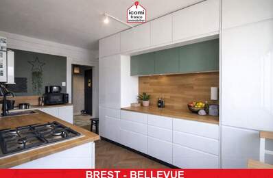 FINISTERE - Brest (29200) - A VENDRE - APPARTEMENT 74M² - 3 CHAMBRES - BALCON - CAVE - DALLE BETON - ASCENSEUR - COMMERCES A PROXIMITE — photo du bien