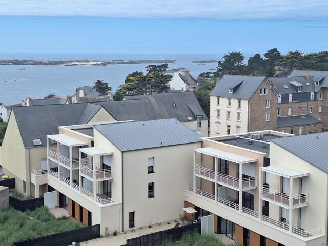 À 300m de la plage et du port de Trebeurden, appartement neuf livrable — photo du bien