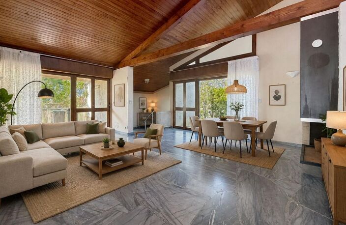 Maison d’architecte lumineuse avec 3 chambres, bureau, sous-sol et terrain de 964 m² — photo 2