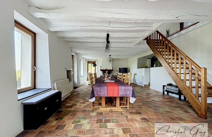 (72500) FLÉE, PROXIMITE LAC DE MARCON – MAISON DE CAMPAGNE EN PIERRE 6 PIÈCES – 179 M² – TERRAIN 3 607 M² – VUE LAC — photo 4