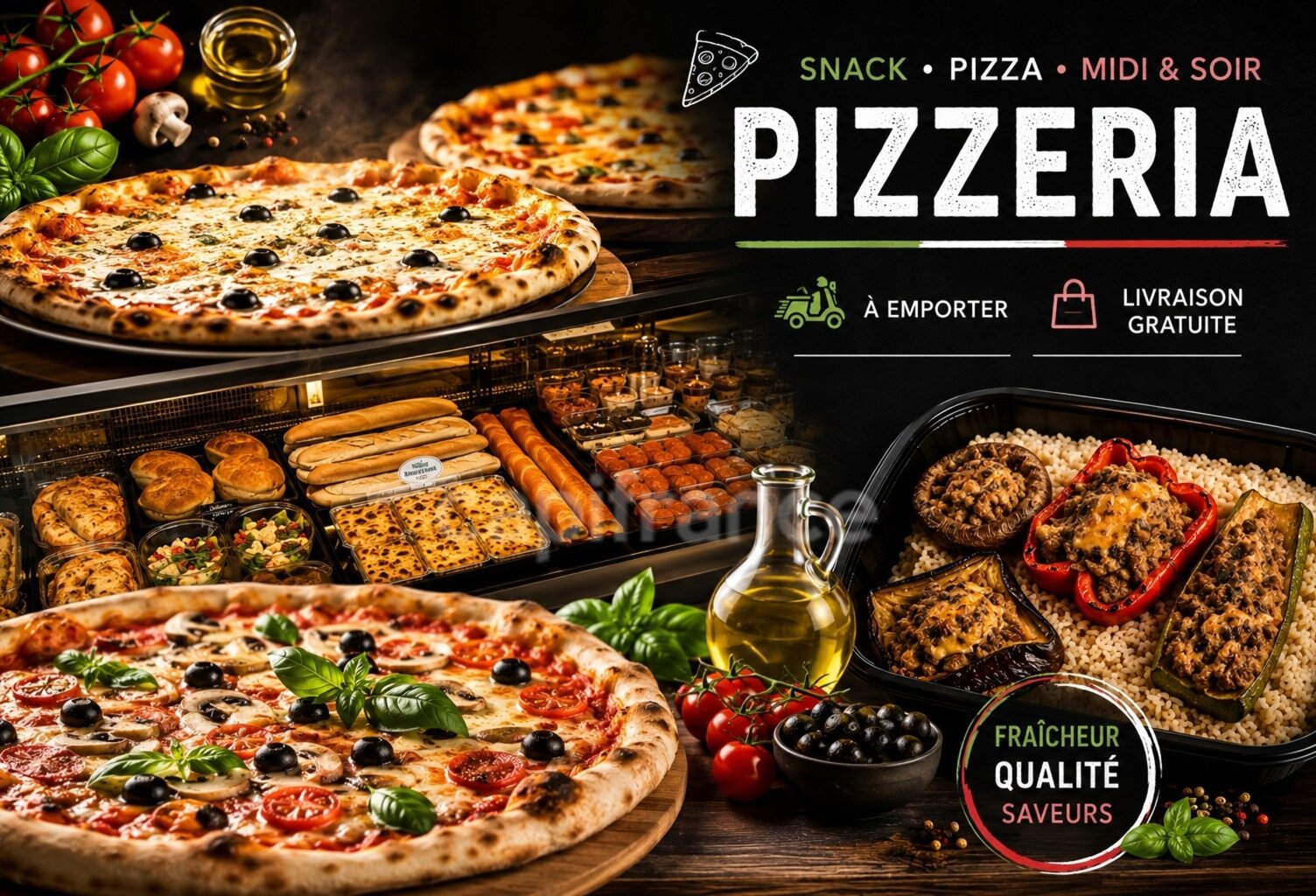 Pizzeria à emporter | Rentabilité 64K | Emplacement stratégique Velaux — photo 1