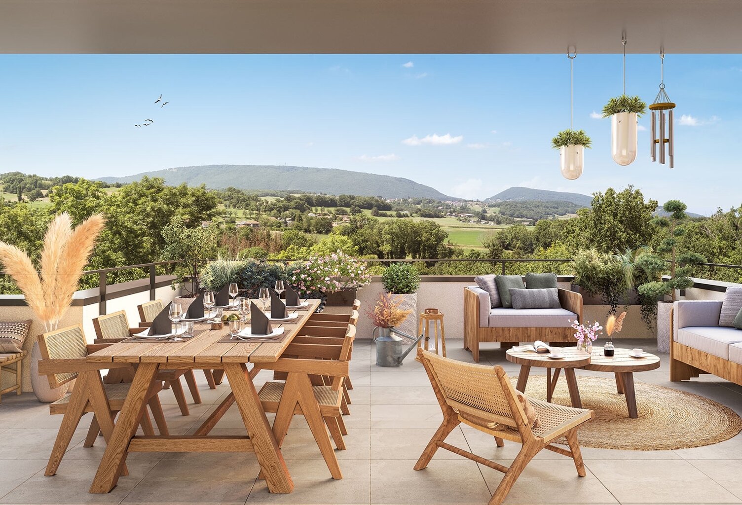 À vendre – Appartement T4 attique de 106,30 m² au dernier étage à Reignier-Ésery (74) — photo 1