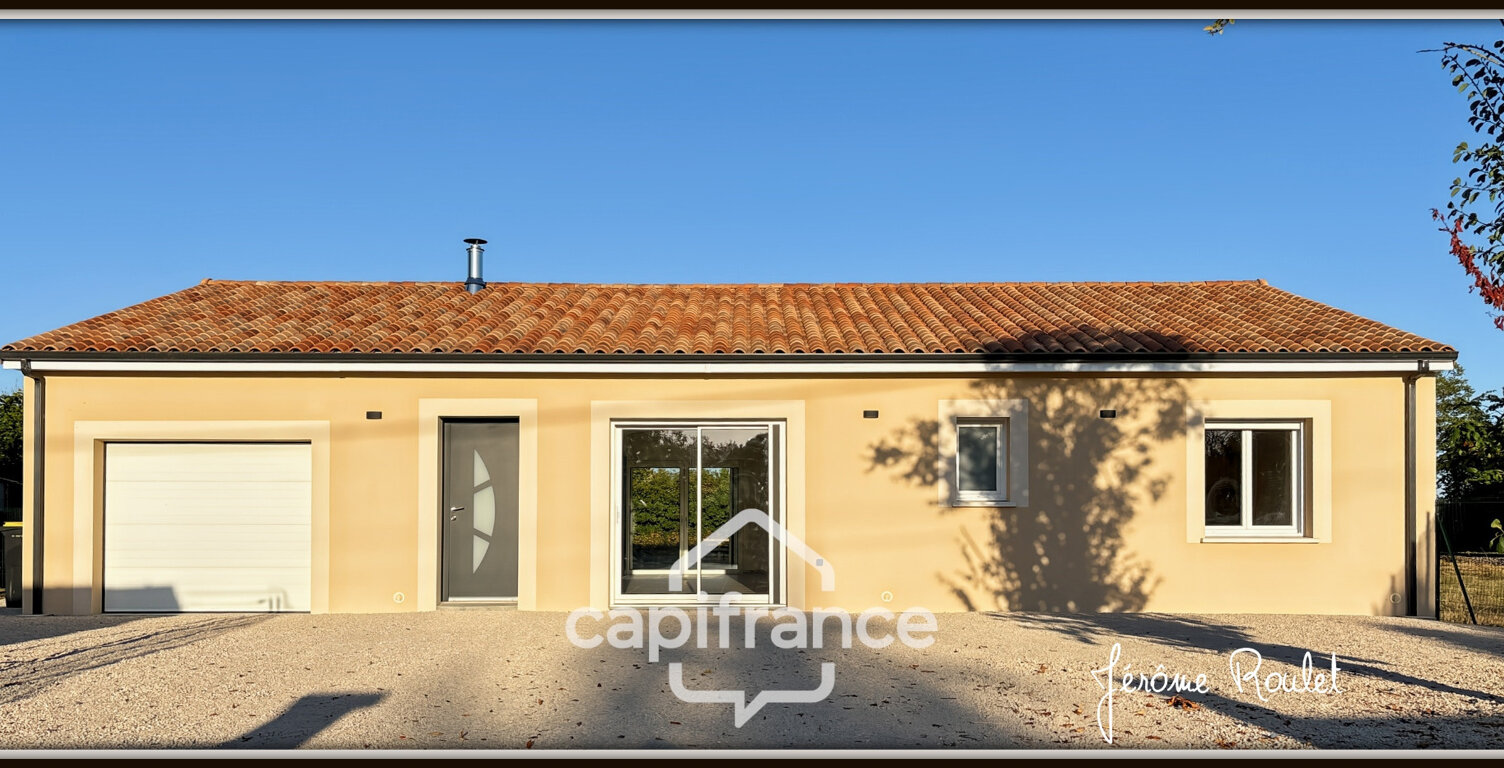 Maison à vendre 4 pièces 3 chambres Terrain 760 m² avec garage VILLIERS (86) — photo 1