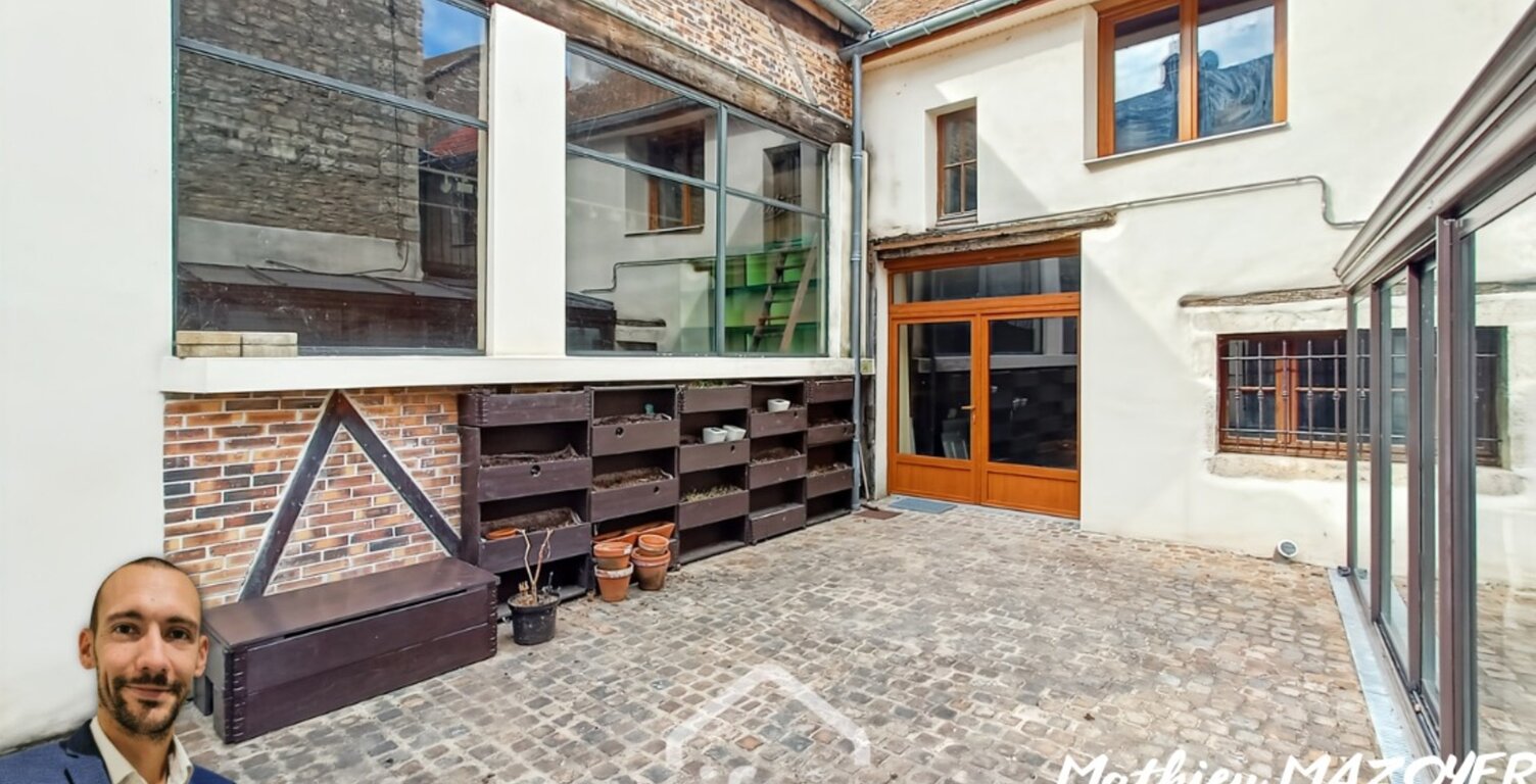 A vendre SENNECEY LE GRAND MAISON de 136 m² - DEPENDANCE ET ATELIER DE 262 m² — photo 1