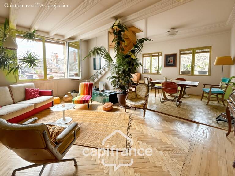 Bordeaux / Quartier St Michel - Apt spacieux et au calme / Duplex - Jardin partagé - local velo — photo 1