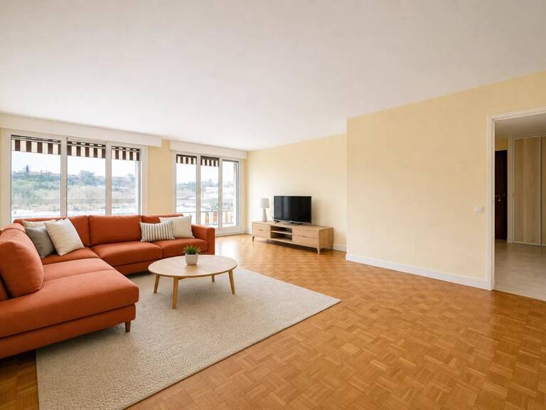 Lyon 4 - Appartement 126 m², terrasse, vue Saône, 1 garage — photo 1