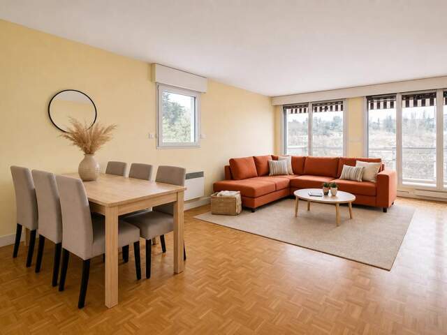 Lyon 4 - Appartement 126 m², terrasse, vue Saône, 1 garage — photo du bien