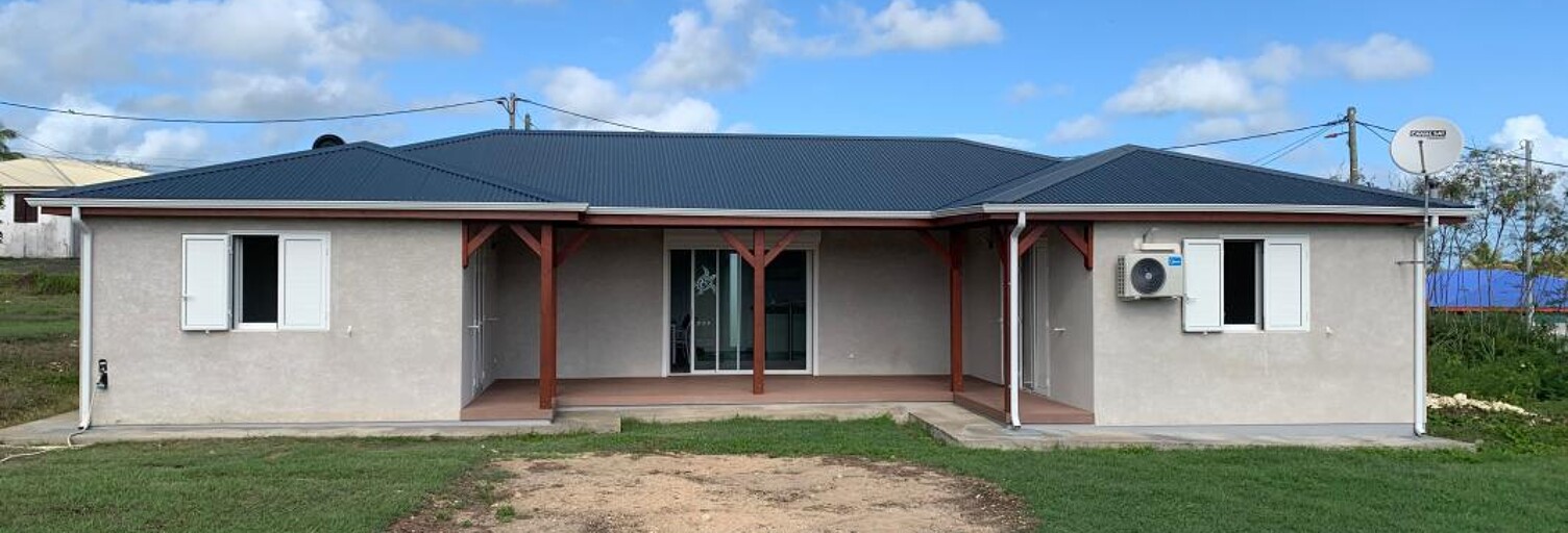 Maison 4 Pièces 118 m² à louer à Petit-Canal (97131)