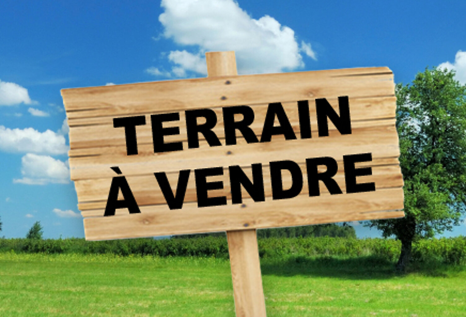 Terrain constructible 1200 m²  -  à partir de 17.900     -  à l'entrée de Villefranche-de-Lonchat (Dordogne) — photo 1