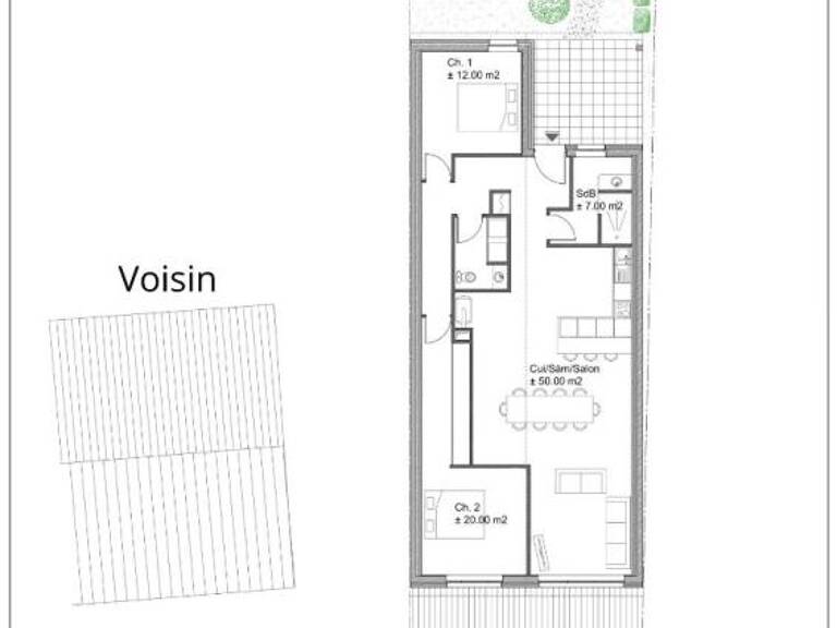 Terrain constructible - 10160 Rigny Le Ferron 531 m2 — photo 1
