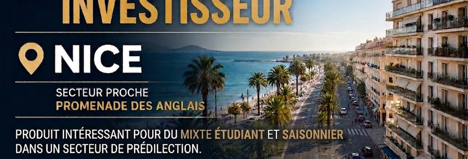 Immeuble  56 m² à vendre à Nice (06200)