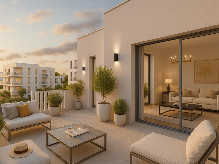 CASTELNAU LE LEZ T4 90M2 TERRASSE DE 36M2 — photo 1