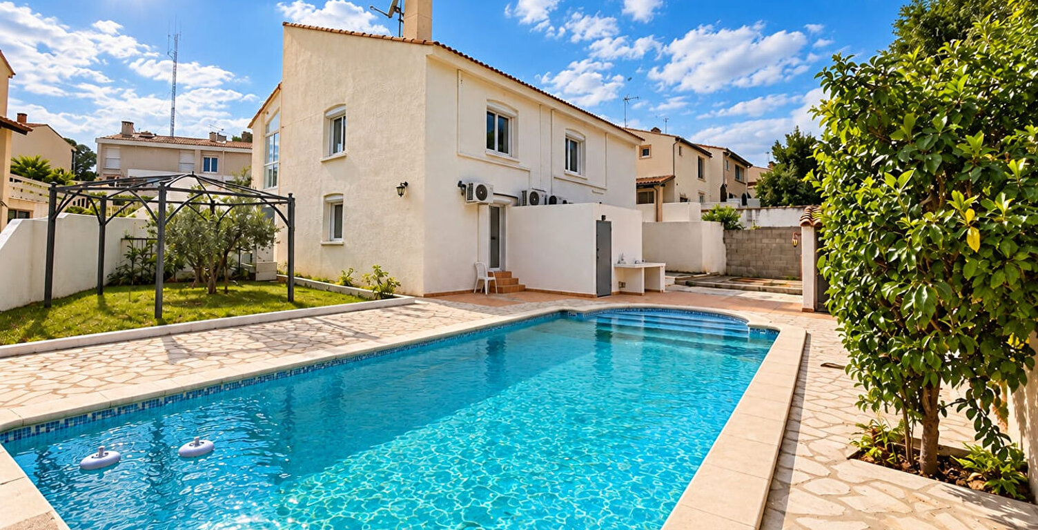 Montpellier Nord - Propriété aux multiples possibilités, plus de 200 m², terrain de 683 m² et piscine — photo 1