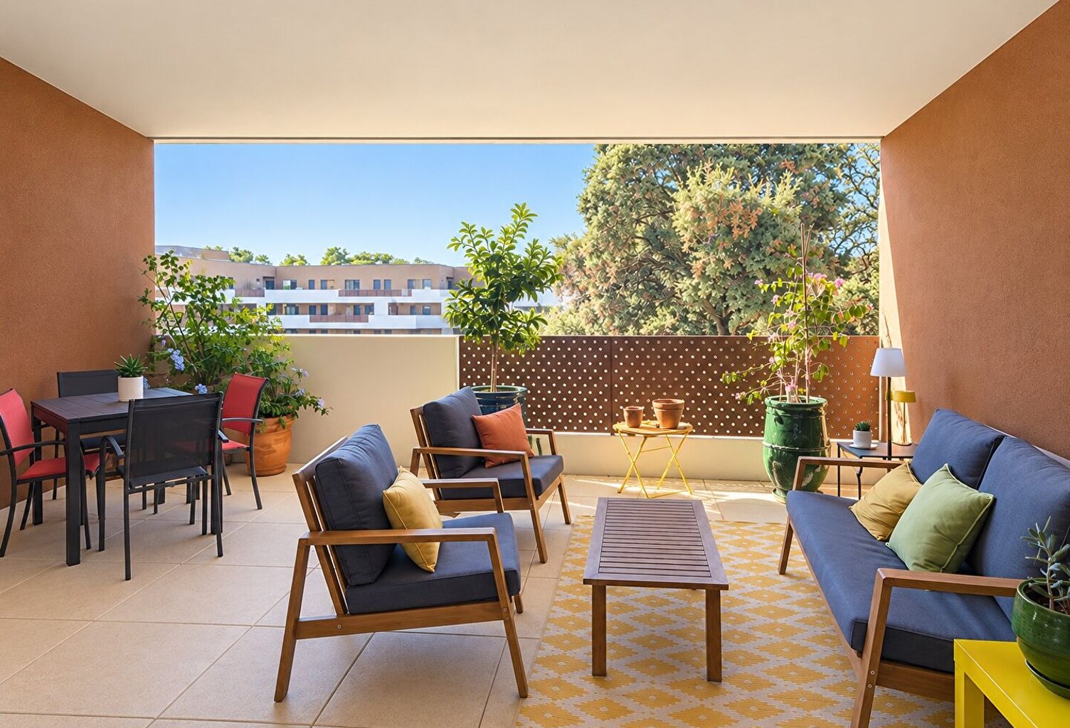 Castries : Élégant 3 pièces de 90 m² avec deux terrasses au coeur d'un environnement verdoyant — photo 1