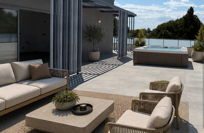 BAILLARGUES MANGIFIQUE PENTHOUSE DE 132 M² + 121 M² DE TERRASSE — photo du bien