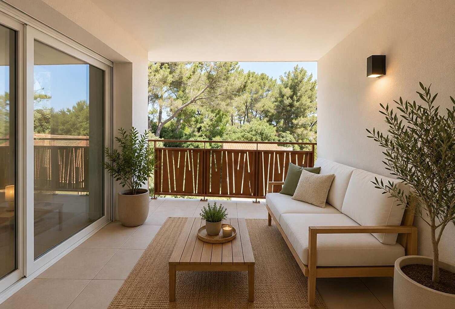 VENDARGUES / Appartement 3 pièces en dernier étage avec terrasse et 2 parkings — photo 1