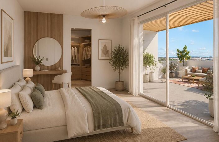 PORT MARIANNE LA LIRONDE MAGNIFIQUE T2 EN ETAGE ELEVEE — photo 3