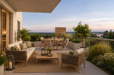 MONTPELLIER NORD T4 Dernier Étage 82 m² habitables + Terrasse plein sud de 11 m² — photo du bien
