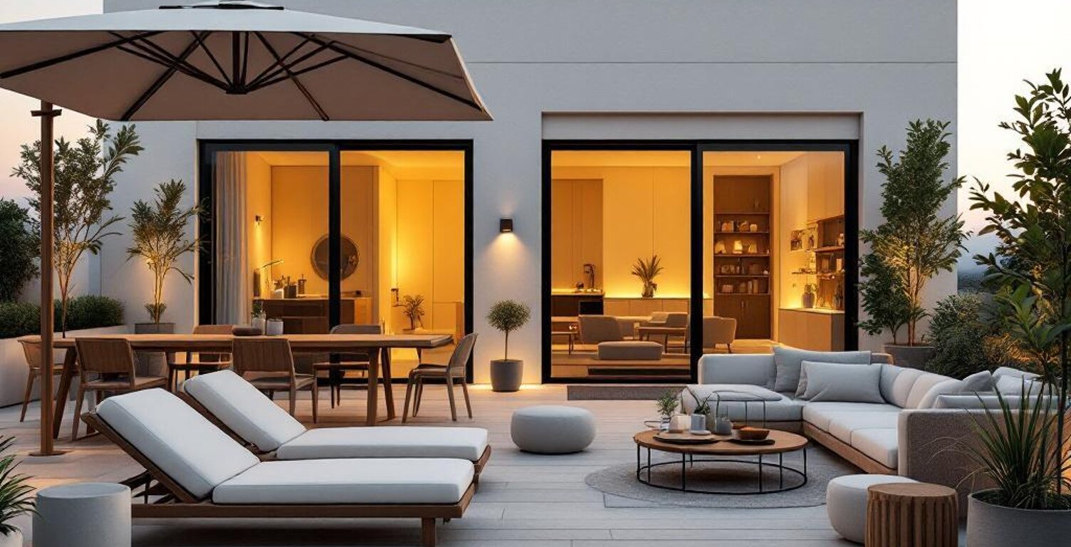 MONTPELLIER PRES D' ARENES T4 80 m² + 18M² DE TERRASSE — photo 1