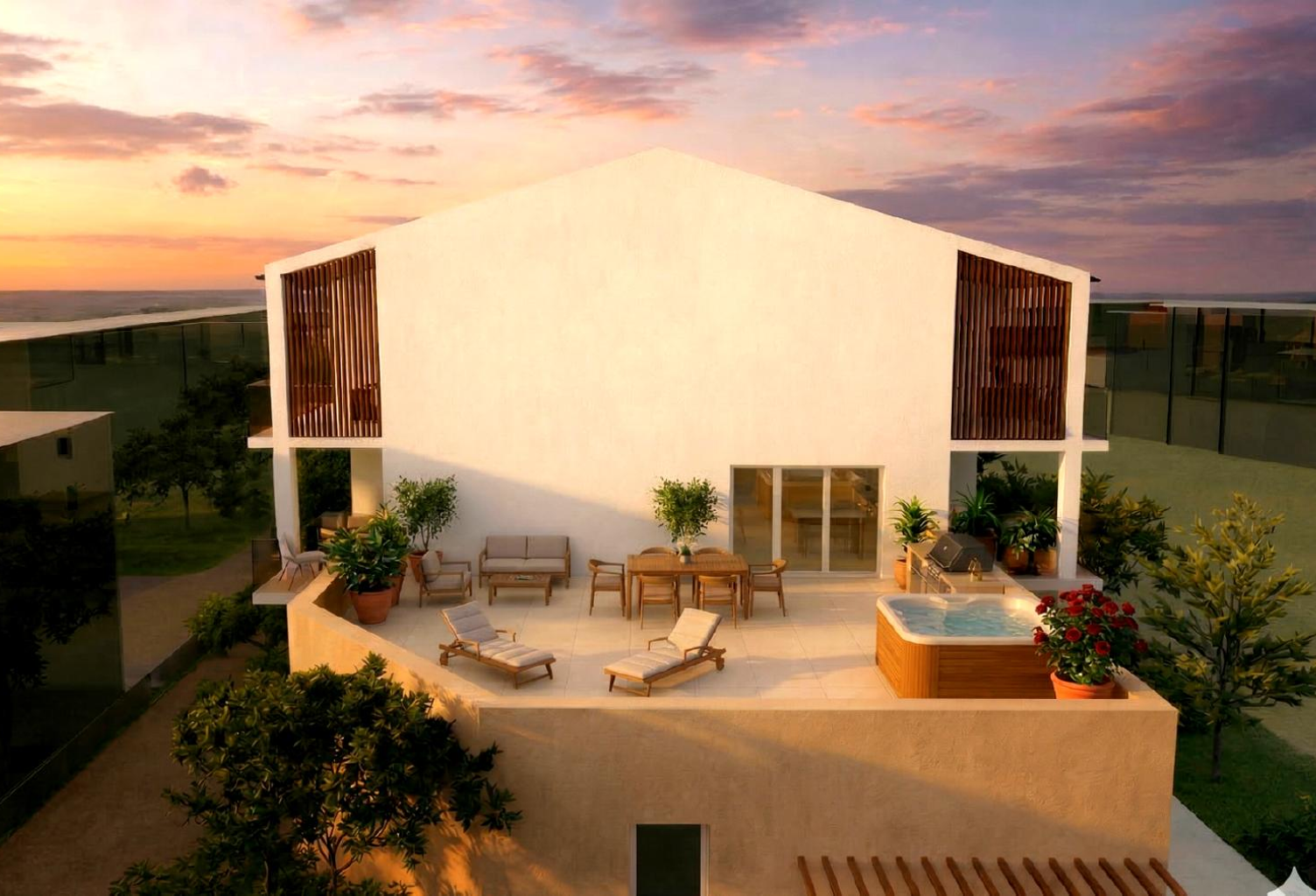 LATTES EXCEPTIONNEL APPARTEMENT T4 DE 114 M² PROLONGE PAR 104 M² DE TERRASSE — photo 1
