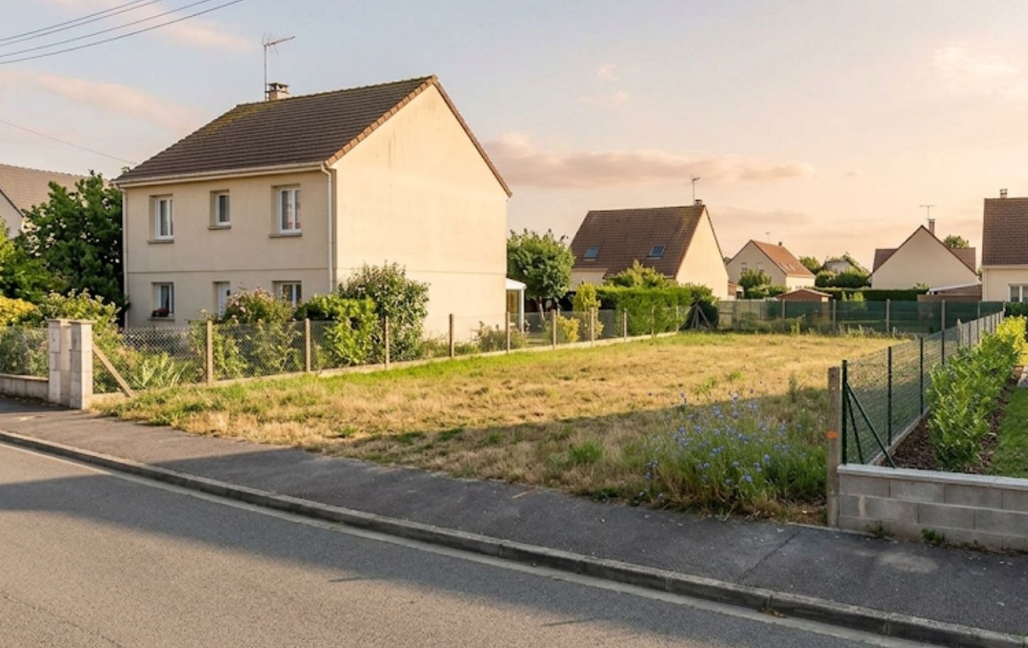 Terrain à bâtir de 400 m² à LE PLESSIS-BOUCHARD (95)