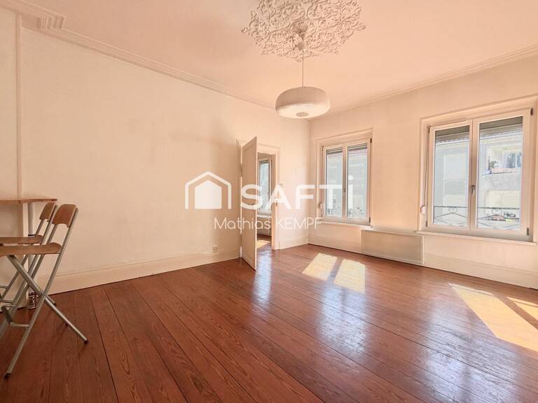 Appartement KRUTENAU - 60m² - Beaux volumes & cave — photo 1
