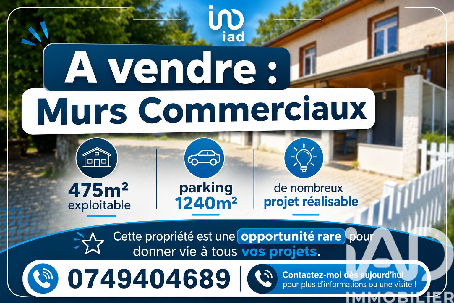 Agence immobilière de I@D FRANCE