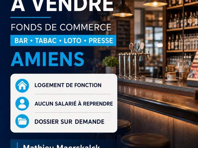 Vente Bar-tabac 45 m&sup2; — photo du bien
