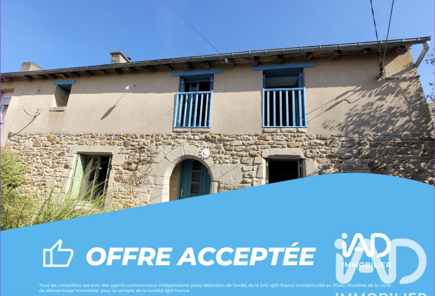 Vente Maison de campagne 4 pièces — photo 1