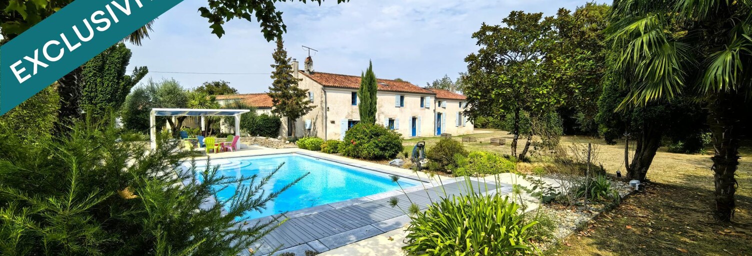 Maison 18 Pièces 370 m² à vendre à Taillant (17350)