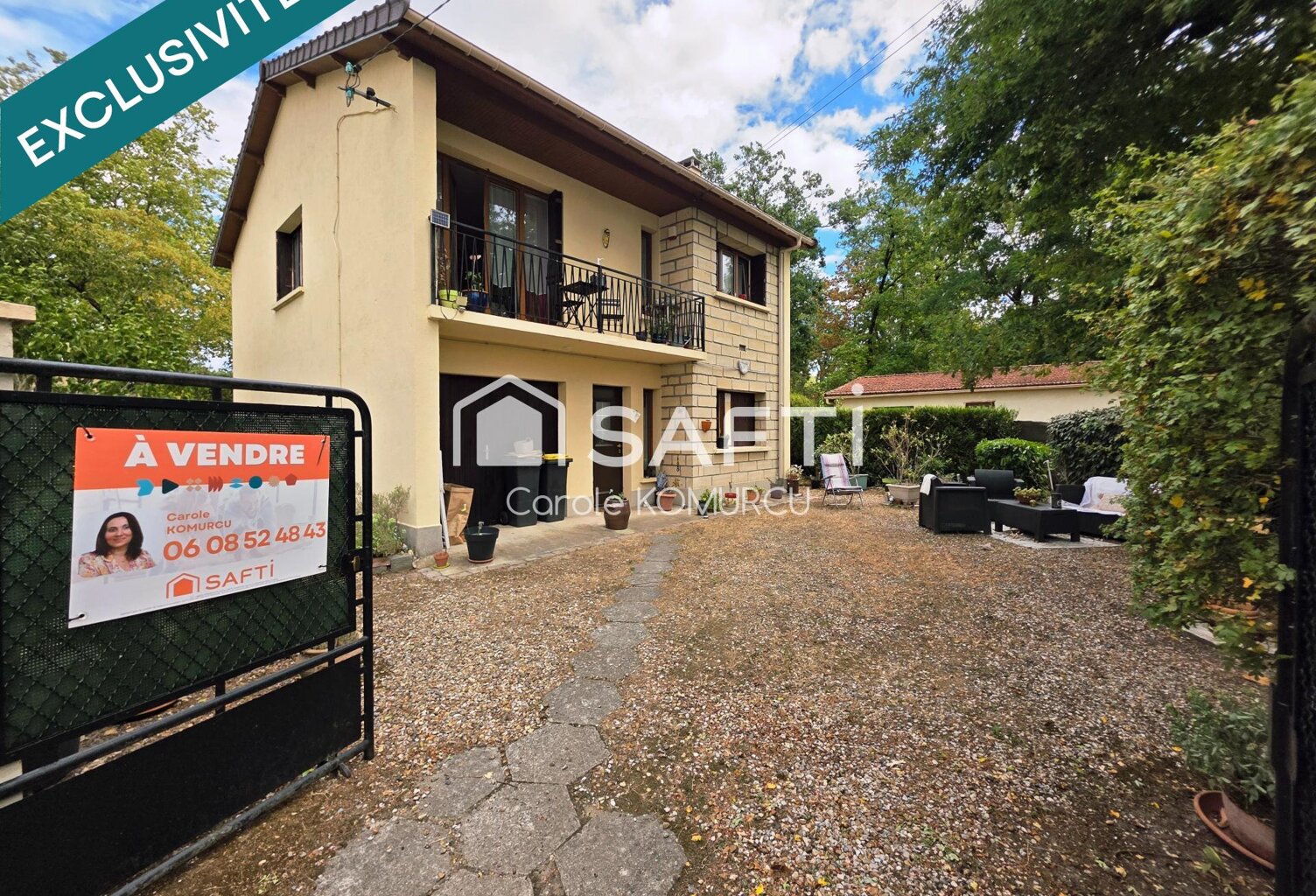Maison individuelle de 5 pièces, 406m² terrain, sous-sol total — photo 1