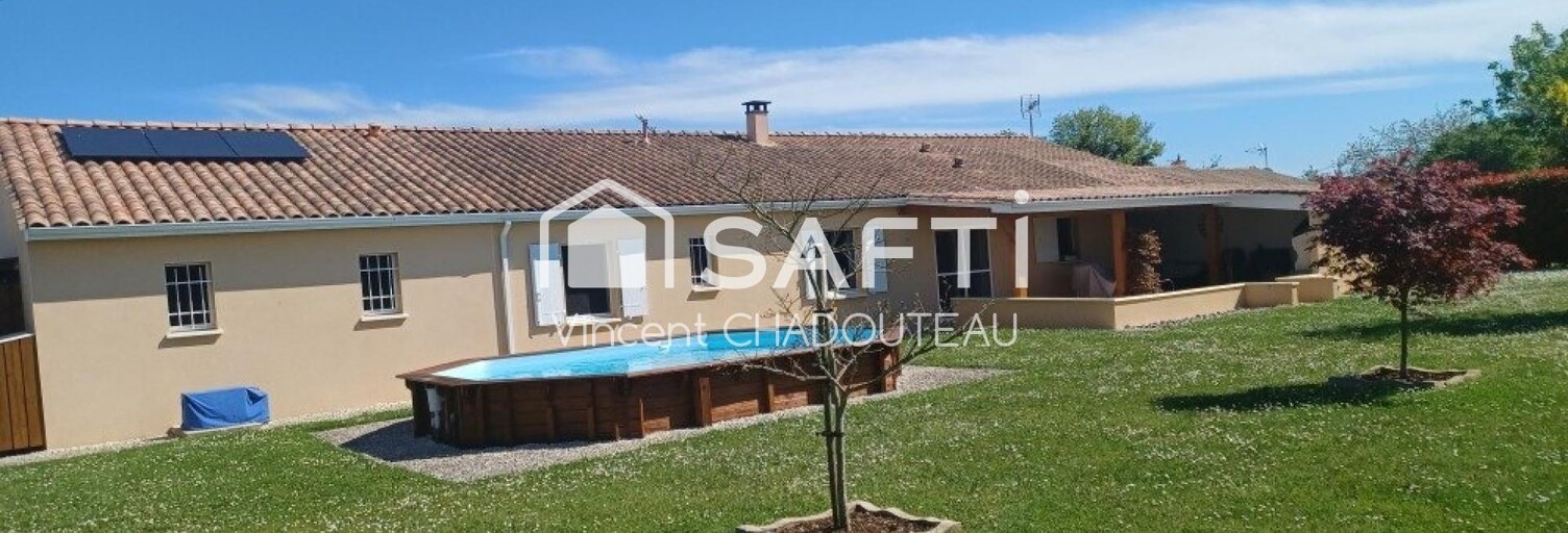 Maison 4 Pièces 135 m² à vendre à Saint-Mary (16260)