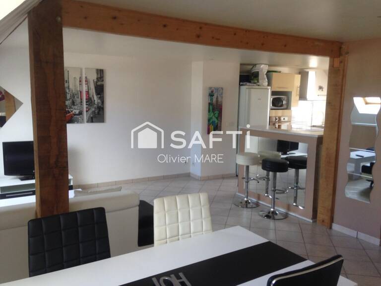 Appartement 60 m², DUPLEX, 2 chs, 3ième étage, centre ville de Flers — photo 1