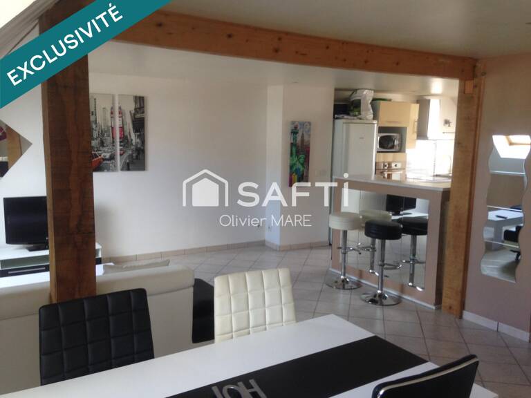 Appartement 60 m², DUPLEX, 2 chs, 3ième étage, centre ville de Flers — photo 1