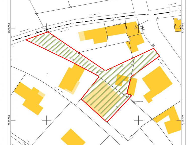 RARE a la vente, terrain plat, dans quartier prisé, sans vis — photo 1