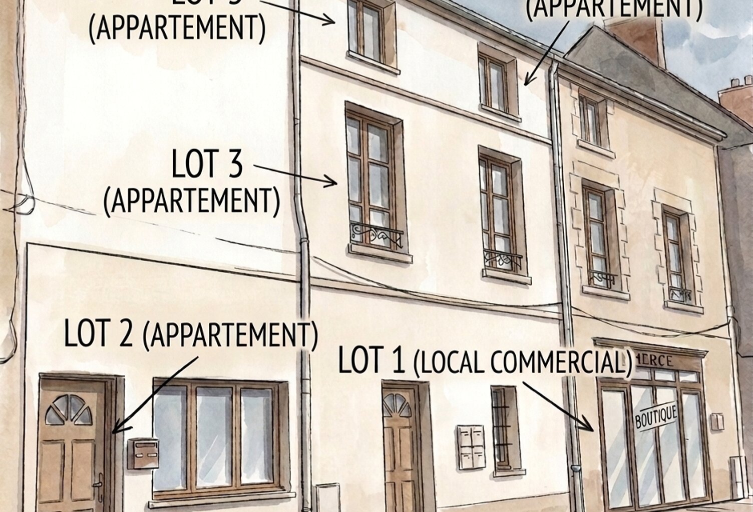 Vente Immeuble 200 m&sup2; — photo 1