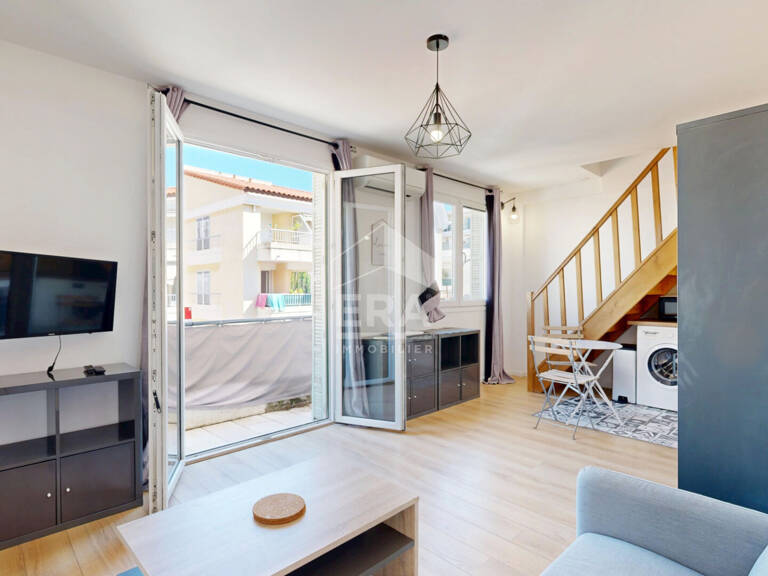 NICE - FLEURS / BOTTERO : JOLI DUPLEX DE 31M² AVEC BALCON — photo 1