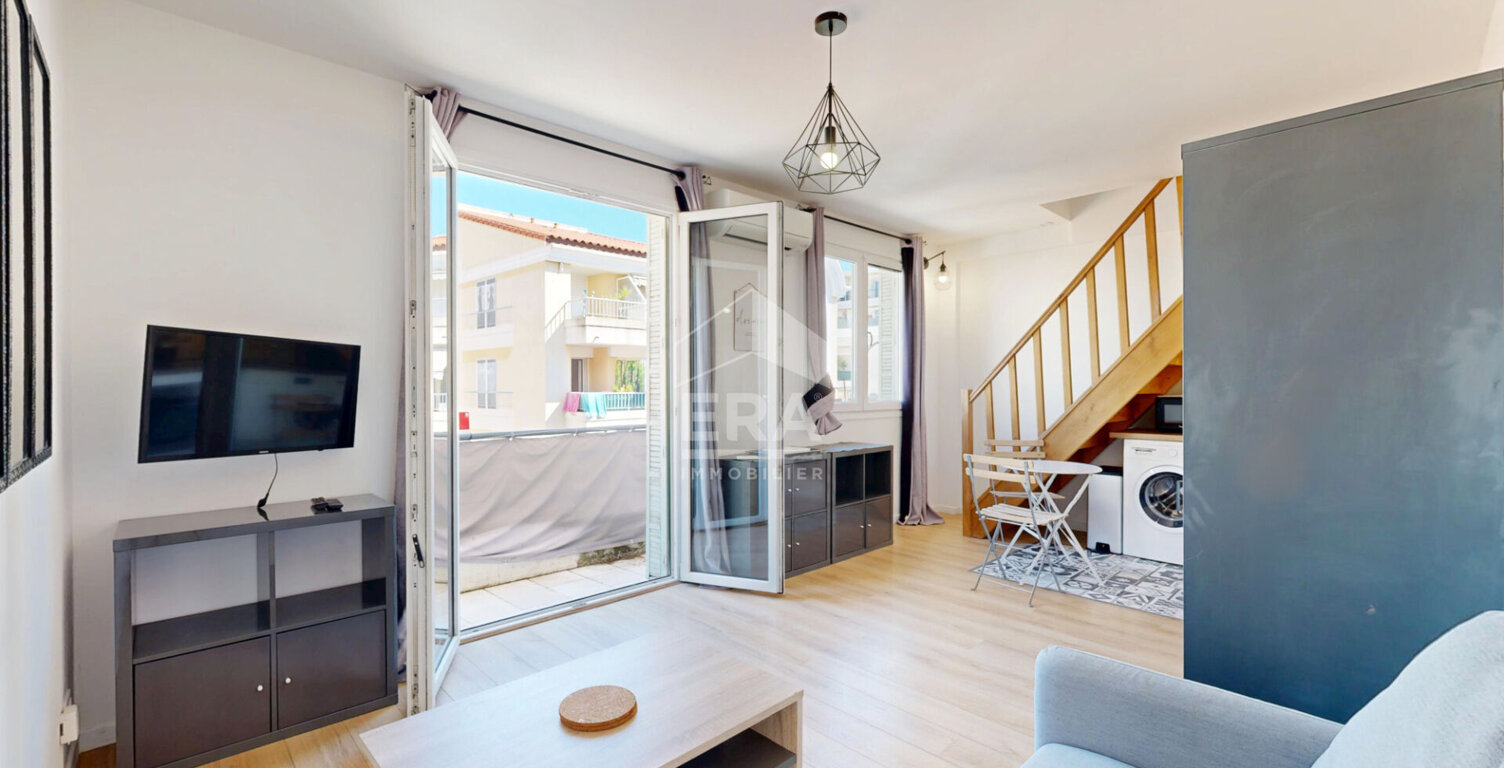 NICE - FLEURS / BOTTERO : JOLI DUPLEX DE 31M² AVEC BALCON — photo 1