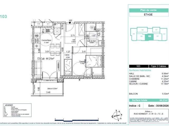 Vente Appartement 2 pièces — photo du bien