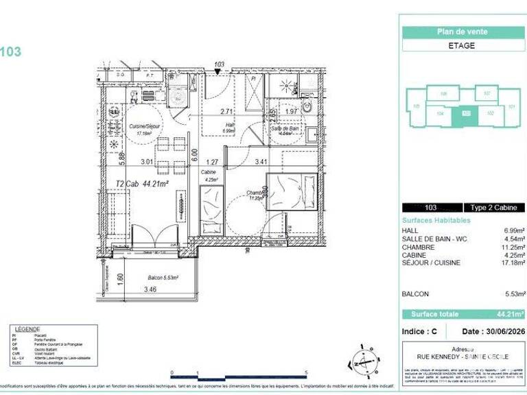 Vente Appartement 2 pièces — photo 1