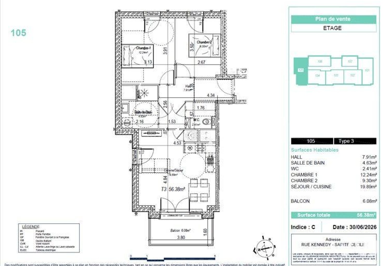 Vente Appartement 2 pièces — photo 1