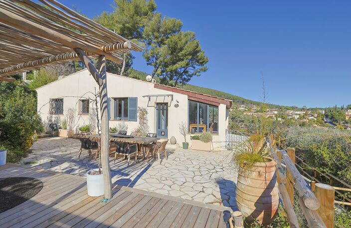 CARQUEIRANE - VILLA T6 183 M2 VUE MER DOMINANTE ET PANORAMIQUE AVEC STUDIO — photo 5