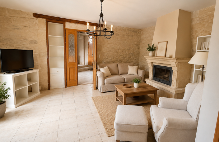 Maison de village du XVIIe, 5 pièces, 180 m2 avec jardin   village tous commerces — photo 5