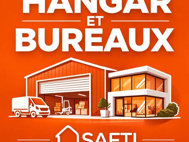 LE MUY  Hangar / Atelier / Bureaux env. 800 m² avec mezzanines  Zone industrielle (accès PL) — photo 1