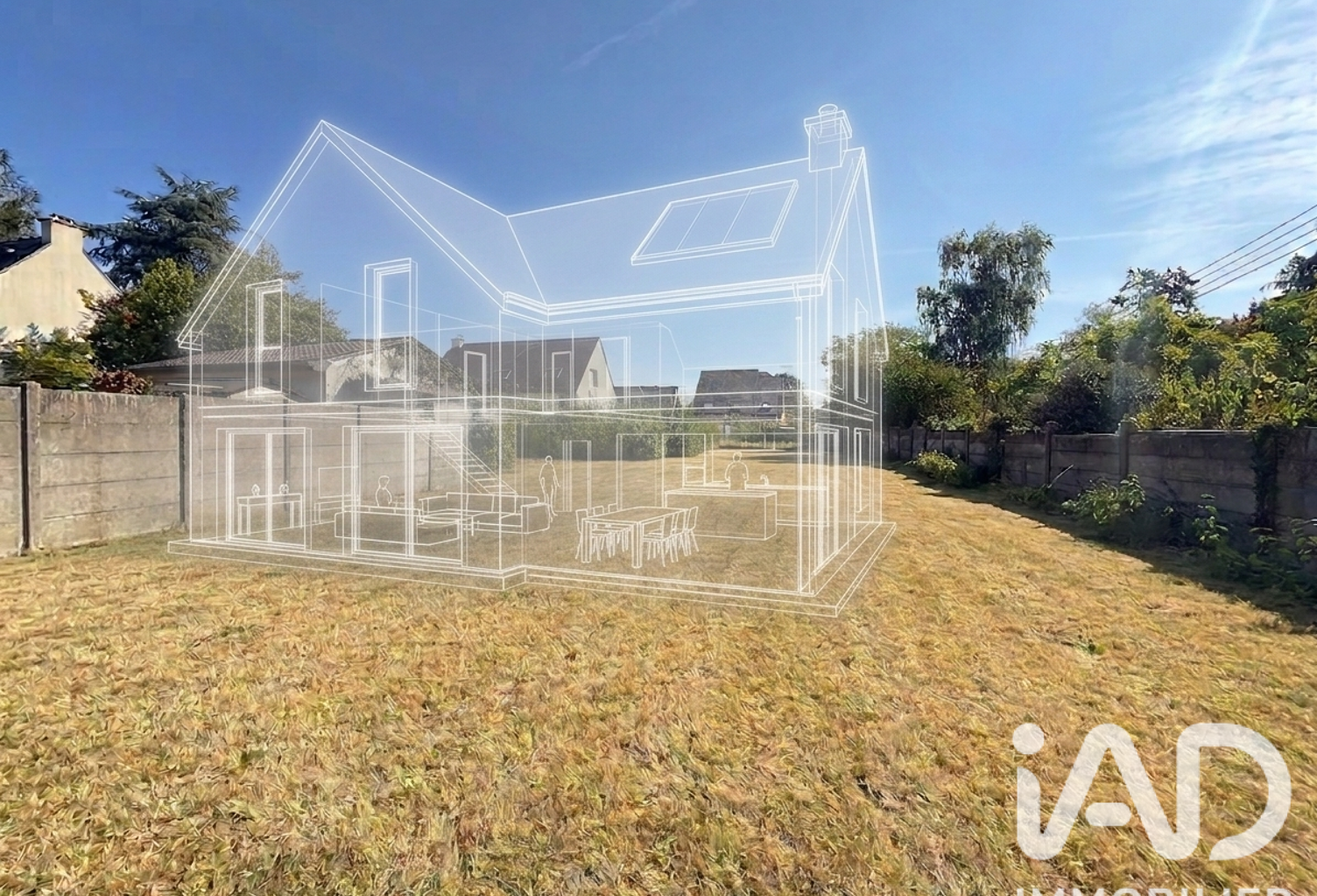 Vente Terrain à bâtir 410 m&sup2; — photo 1