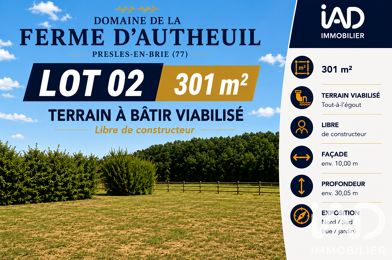 Terrain  152250 €