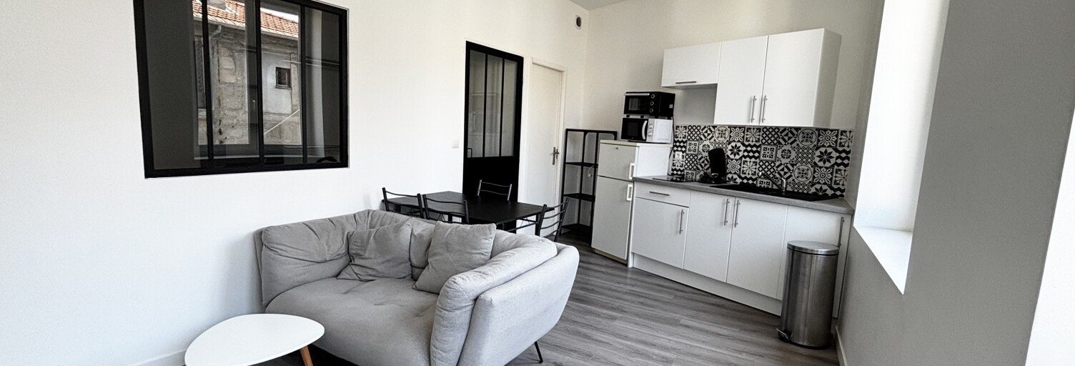 Appartement 2 Pièces 26 m² à louer à Saint-Étienne (42100)