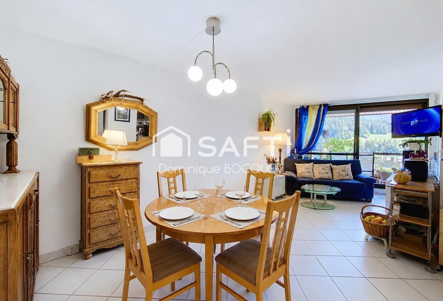Au pied des pistes et des commerces, T3 sud, vue imprenable — photo 1