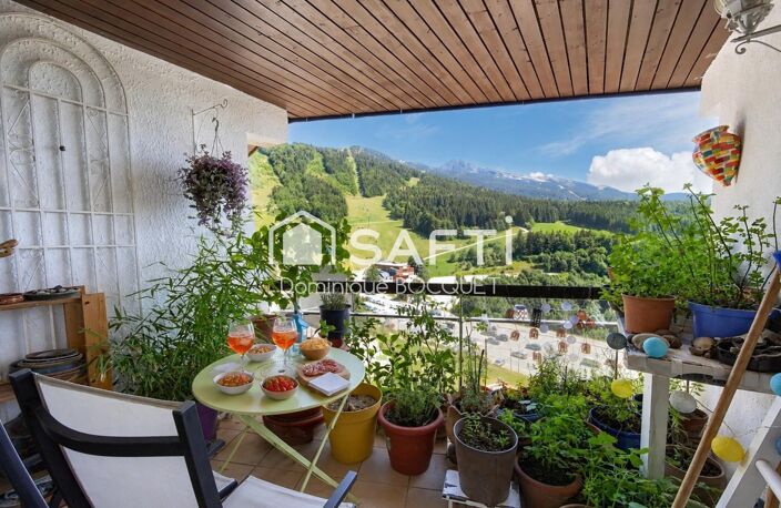 Au pied des pistes et des commerces, T3 sud, vue imprenable — photo 4